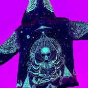 Alien Aura 🛸 Reversible Faux Fur Jacket