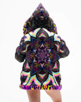 Kaleidodope Reversible Faux Fur Jacket