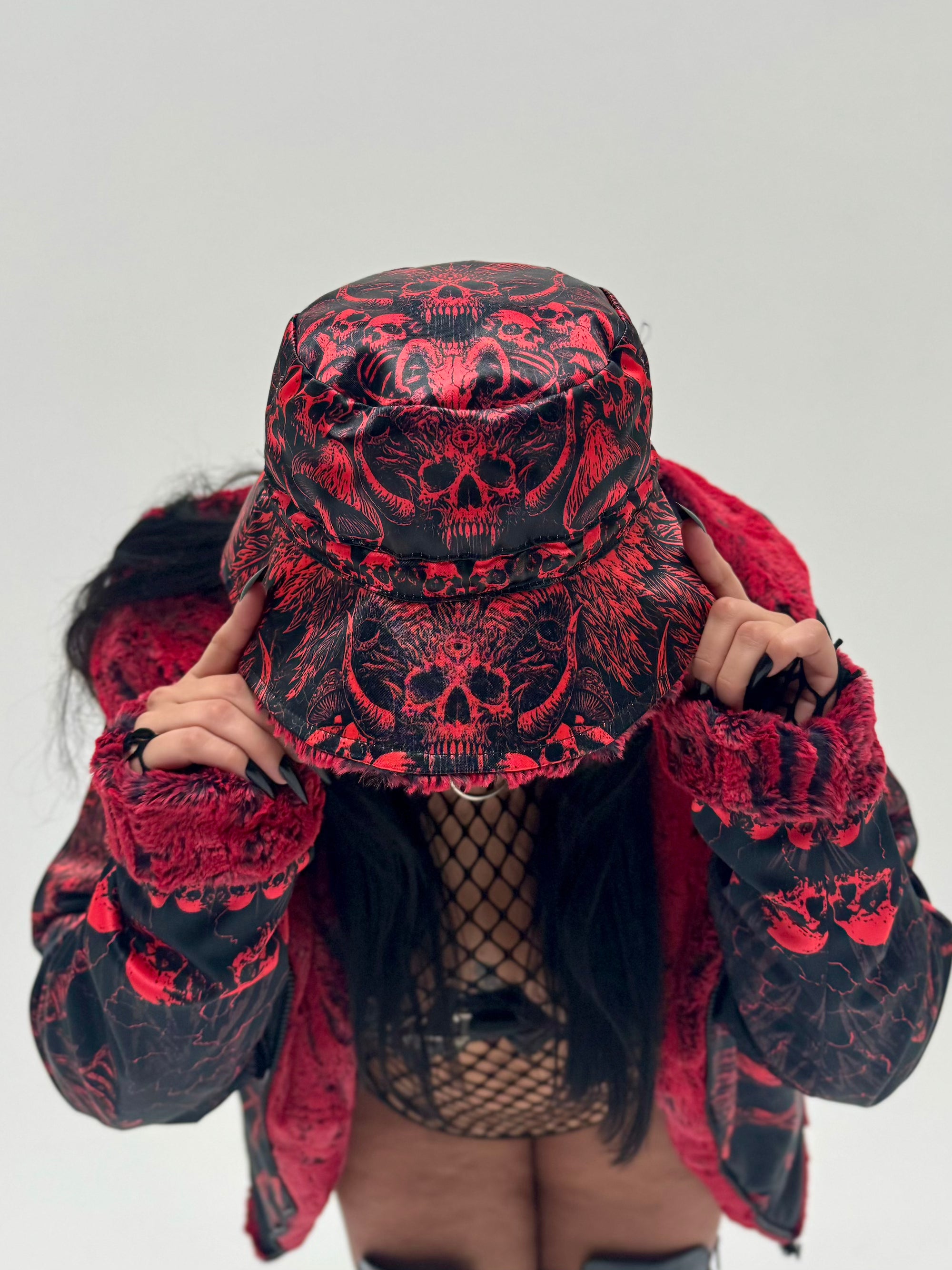 Solid Nightmares Reversible Bucket Hat