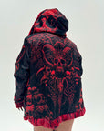 Solid Nightmares Reversible Faux Fur Jacket