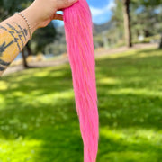 Pink & Gold Tinsel Tail